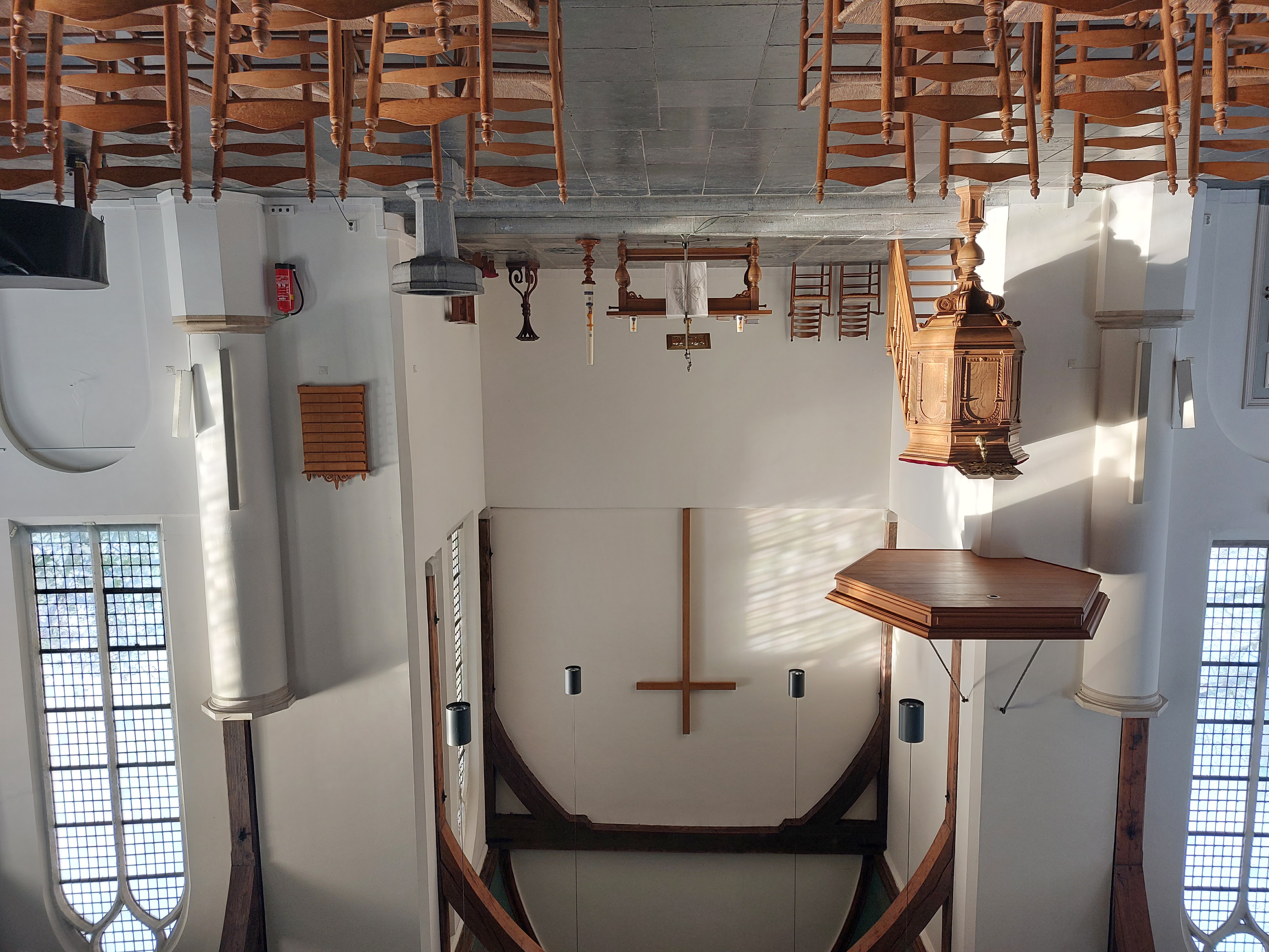 Liturgisch centrum van de Hervormde Kerk in Haastrecht
