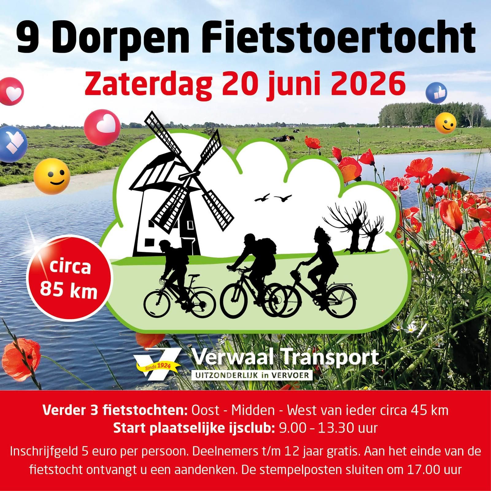 9 Dorpenfietstoertocht