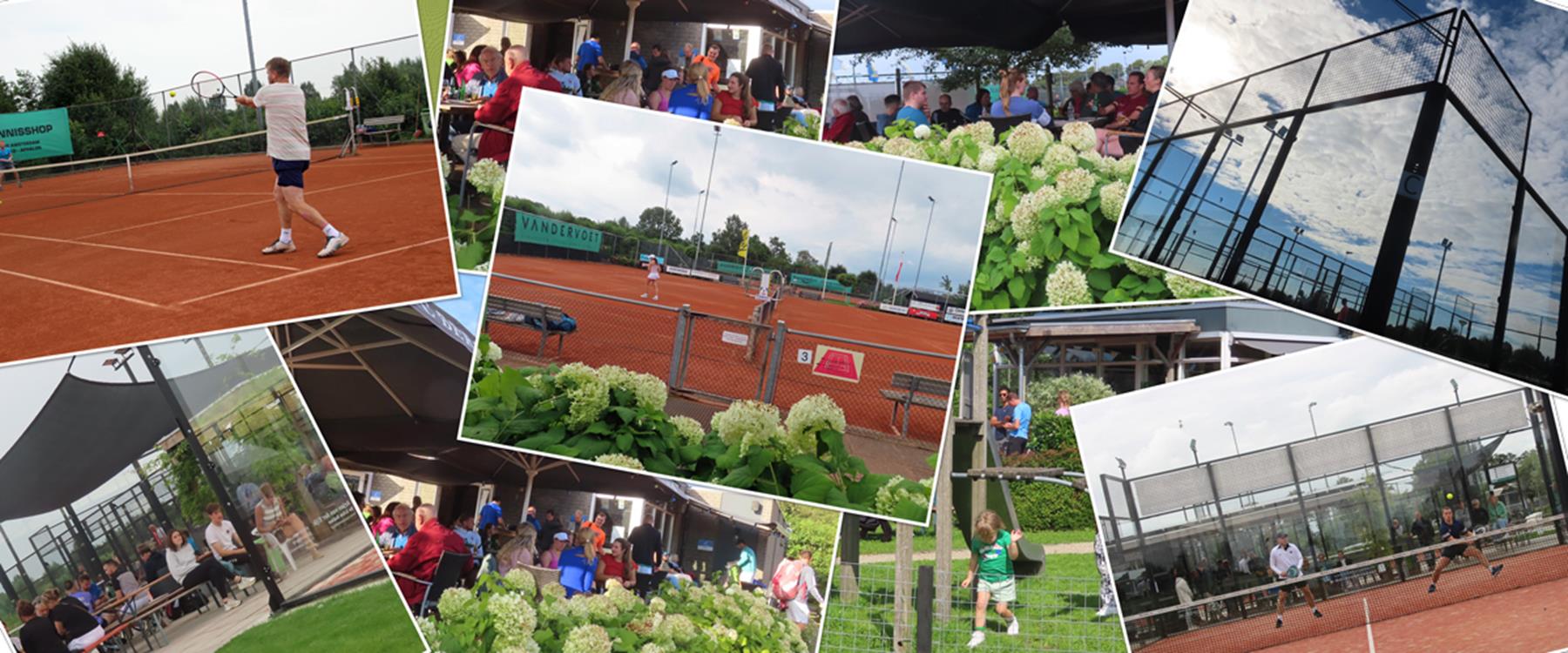 Tennis- en padelbanen van H.T.P.C. Bergvliet in Haastrecht