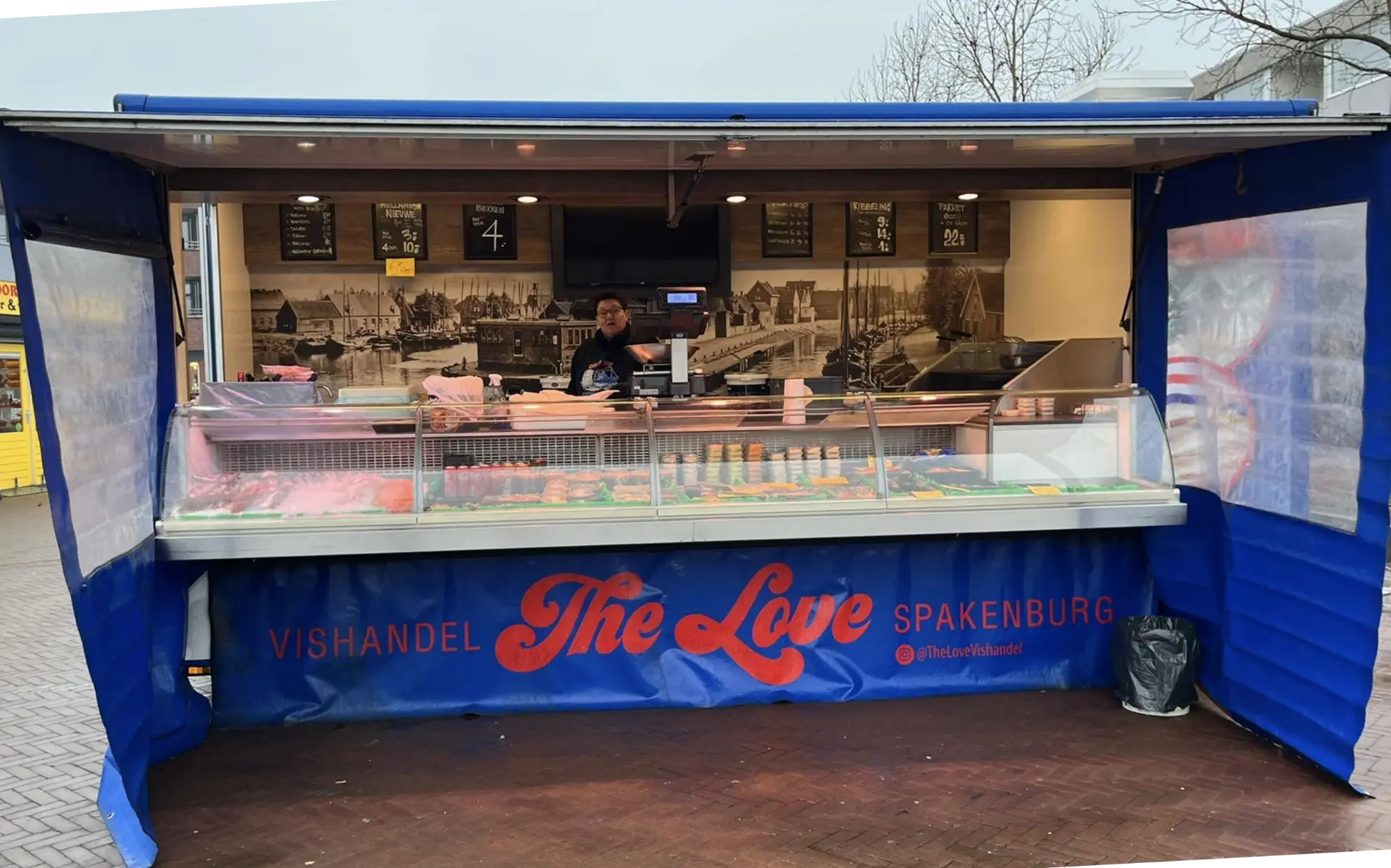 Vishandel The Love op de Kleine Haven in Haastrecht